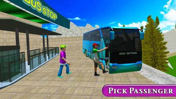 Off-road Tourist Coach Bus Driving Simulator Games screenshot 2