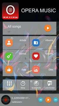 Opera Music Player screenshot 1