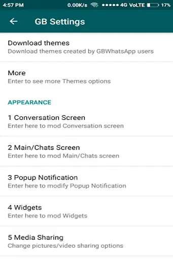 Watsap GB screenshot 3