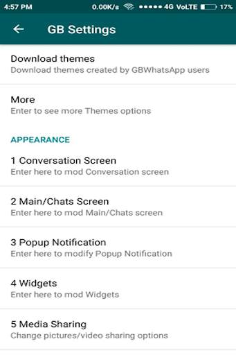 Watsap GB screenshot 3