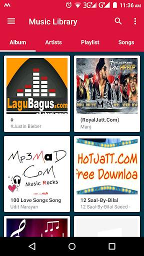 Music Player screenshot 2