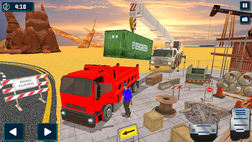 Truck Driving Games Euro Truck Cargo Simulator 3D screenshot 5