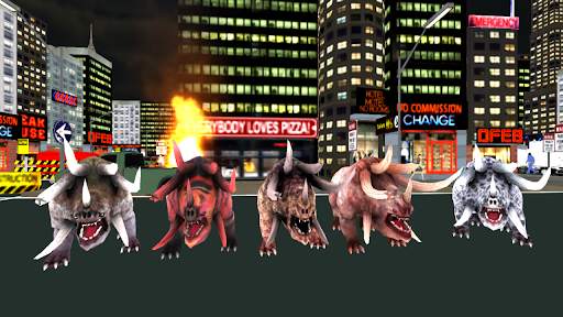 Monster Angry Bull Attack Simulator screenshot 3