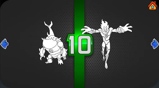 Ben Coloring 10 Ultimate Heros screenshot 5