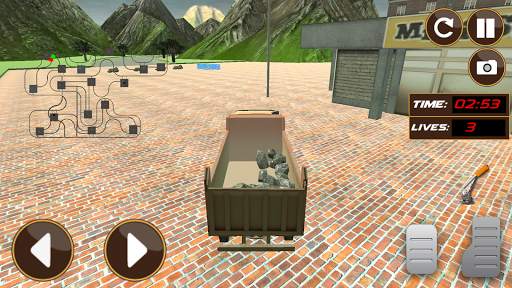 offroad truk simulator: bukit screenshot 3
