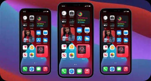 iPhone Launcher 2022:wallpaper screenshot 1
