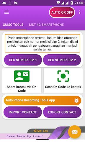 Cek Nomor HP ( Qr-Code ) : status reg & unreg sim screenshot 1