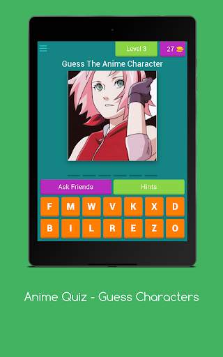 Anime Quiz - Guess Characters screenshot 10