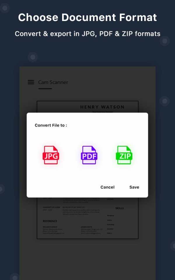 Cam Scanner - Free Document Scanner to PDF скриншот 5