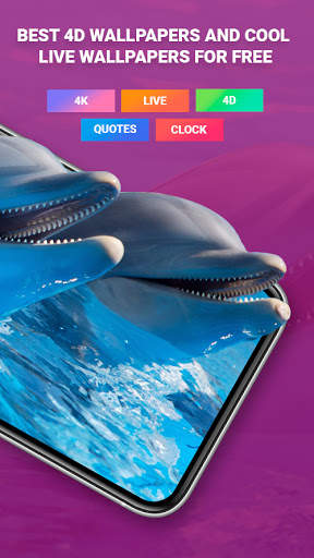 XNX Live Video Wallpaper - 4K-4D & Clock Wallpaper screenshot 2
