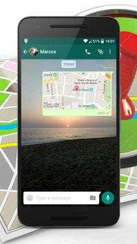 Location false social networks screenshot 3