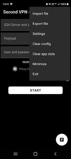Second VPN - Lite screenshot 2