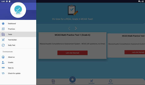 Grade 6 MCAS Math Test & Practice 2020 screenshot 18
