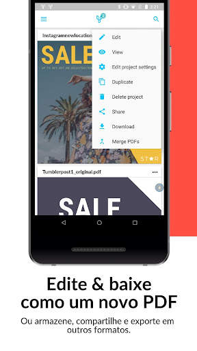 Editor de PDF – Edite tudo! screenshot 3