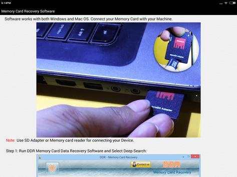 Memory Card Recovery Software Help screenshot 7