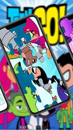 Teen Titans Superhero Puzzle screenshot 2