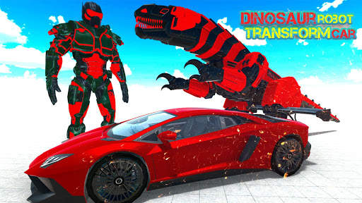 Transformasi Robot Dinosaurus: Sim Transport Mobil screenshot 1