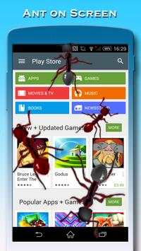 Ant on Screen Funny Joke screenshot 1