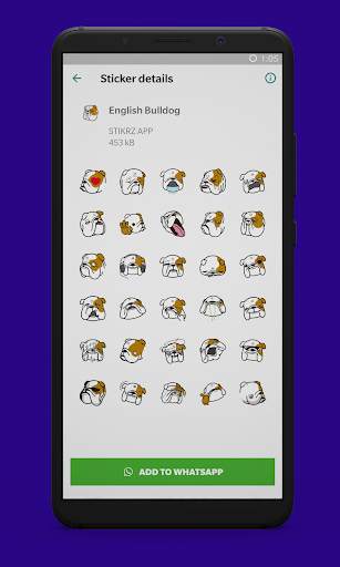 STIKRZ - Dogs Stickers for WhatsApp WAStickerApps screenshot 5