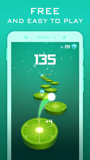 Splashy Tiles: Bouncing To The Fruit Tiles screenshot 3