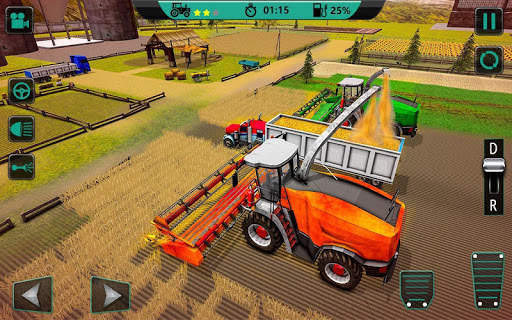 Farmer's Tractor Farming Simulator 2018 screenshot 2