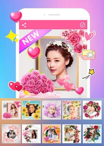 กรอบรูปดอกไม้ สวยๆ ใหม่ๆ screenshot 3