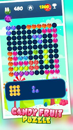 Candy Fruit Puzzle screenshot 1