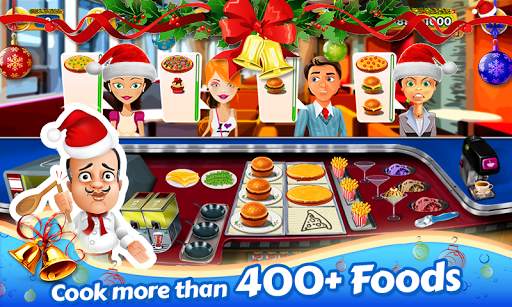 Santa Restaurant Cooking Game screenshot 3