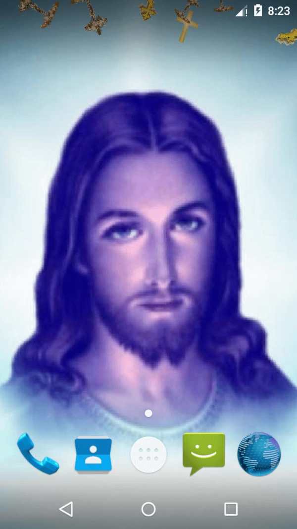 Magic Ripple - Jesus LWP screenshot 1