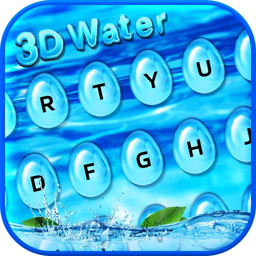 3D Glass Water Keyboard 1.0