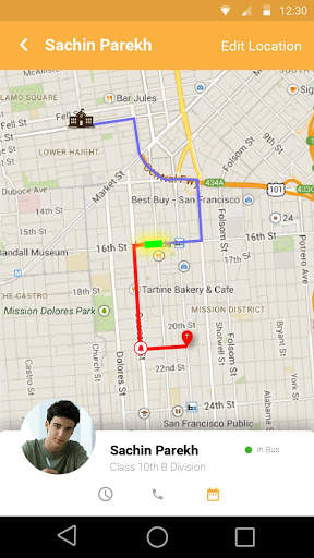 Bus Tracker- Template 7 تصوير الشاشة