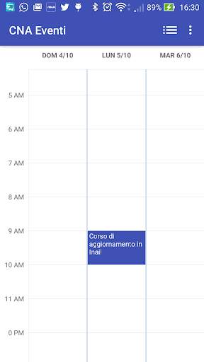 CNA EPASA Eventi screenshot 2