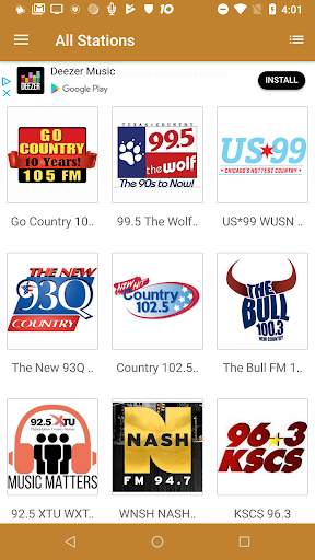 Country Music RADIO & Podcasts screenshot 1