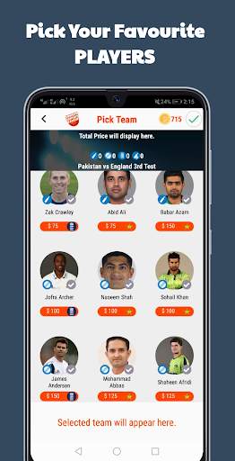 CricFL - Cricket Fantasy League screenshot 4
