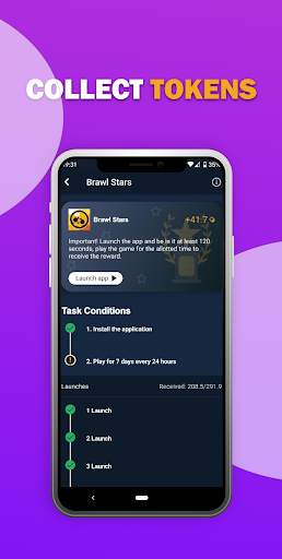 Tap N Go Rewards : Earn Playing Games (Beta) स्क्रीनशॉट 3