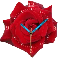 Rose Clock Live Wallpaper icon