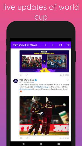 T20 Cricket World Cup Updates screenshot 4