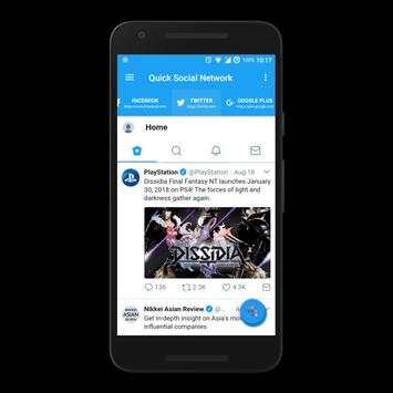 Lite for Facebook, Twitter,.. - All social network screenshot 2