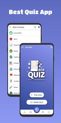 Quiz Box - General knowledge, Daily Affairs & More screenshot 1