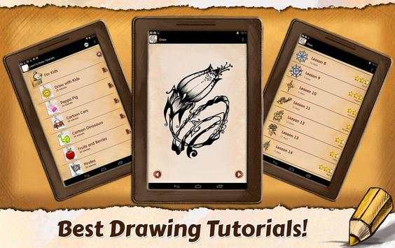 Art Draw Tattoo Flowers screenshot 7