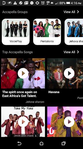 Acapella screenshot 2