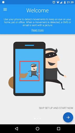 Motion Detector Pro screenshot 1