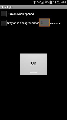 Flashlight screenshot 1
