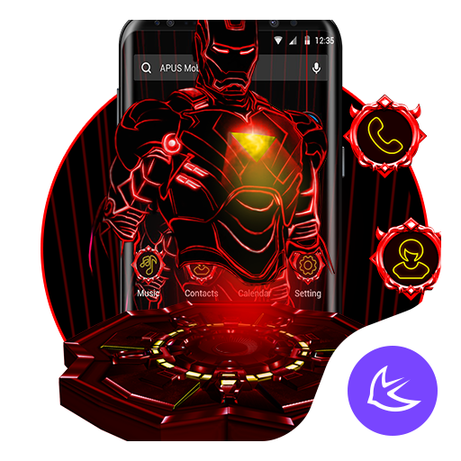 Steel Hero APUS Launcher theme icon