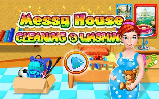 Messy House Cleaning and Washing screenshot 1