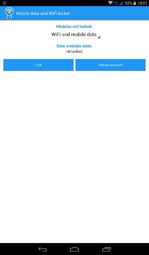 WiFi and cellular data locker screenshot 5