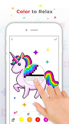 Pixal Art : Number Color Game screenshot 2