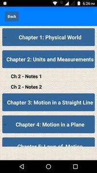 Class 11 Physics Notes screenshot 1