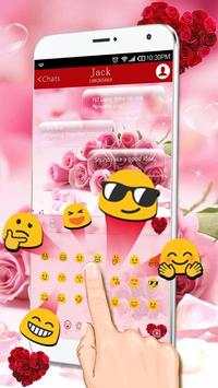 Love Roses Keyboard Theme screenshot 3