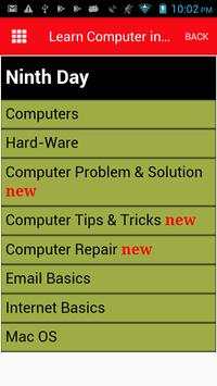 Learn Computer in 30 Days screenshot 3